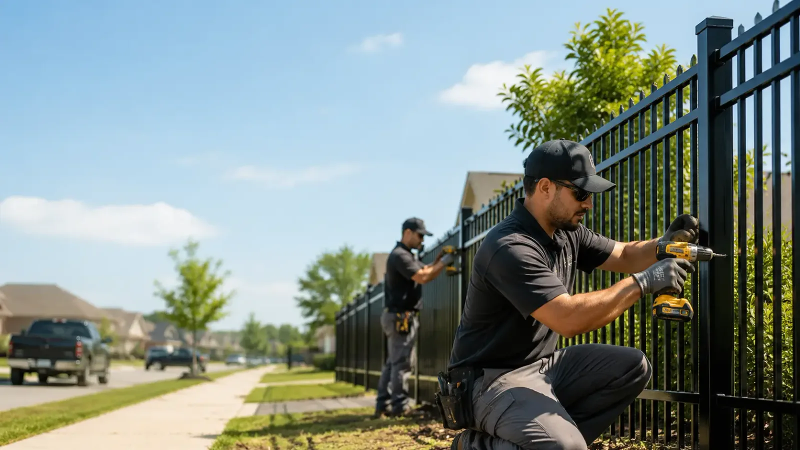 Metal Fence Installation in Franklin, AR